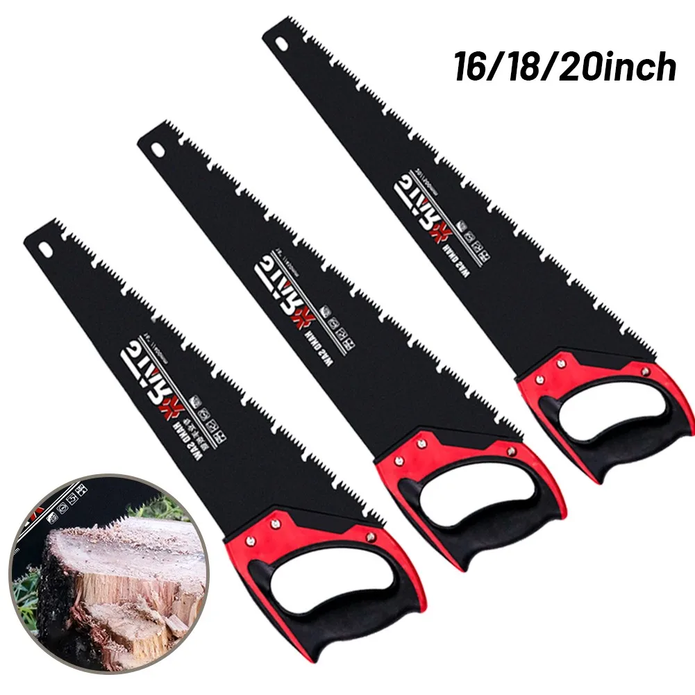 Imagem -06 - Universal Steel Woodcutting Handsaw 16 18 20 400 mm 450 mm 500 mm Long Timber Saw para Corte de Madeira Hand Tool