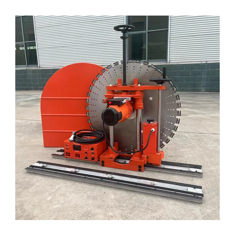 High Efficiency Wall Saw Cutting Machine with 700mm Circular Hydraulic Blade for Thick Wall Opening