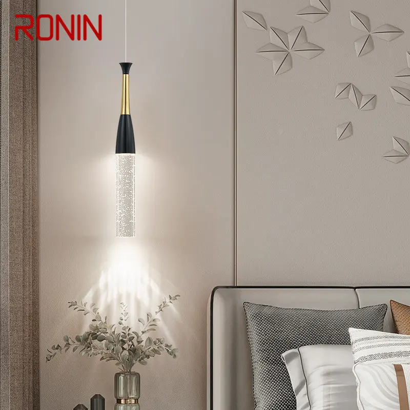 

RONIN Nordic Creative Pendant Lamp Crystal Bubble Shape Decorative Light For Home Living Room Bedroom