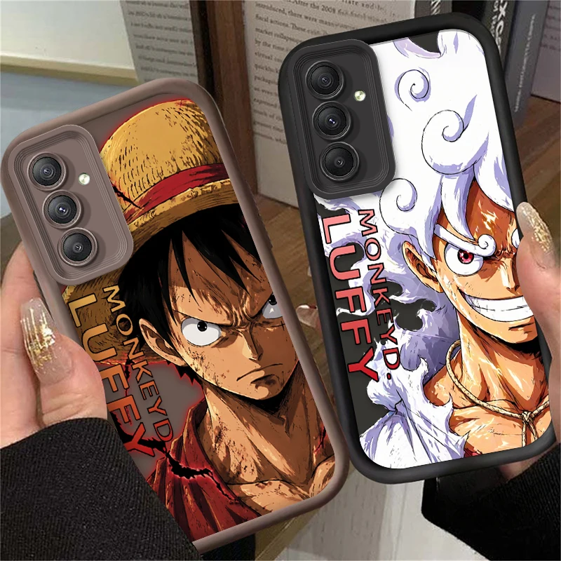 MONKEY D LUFFY Anime One PieceCase For Samsung Galaxy A16 A26 A36 A56 A05 A05S A15 A25 A35 A55 A54 A34 A24 A14 A13 A52 A52S A51