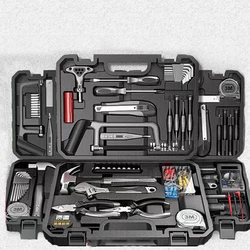 Xiaomi Finemading Toolbox Haushalt tragbare multifunktion ale Aufbewahrung sbox Zange Schraubens chl üssel Schrauben dreher Hammer Kombination Werkzeugs atz