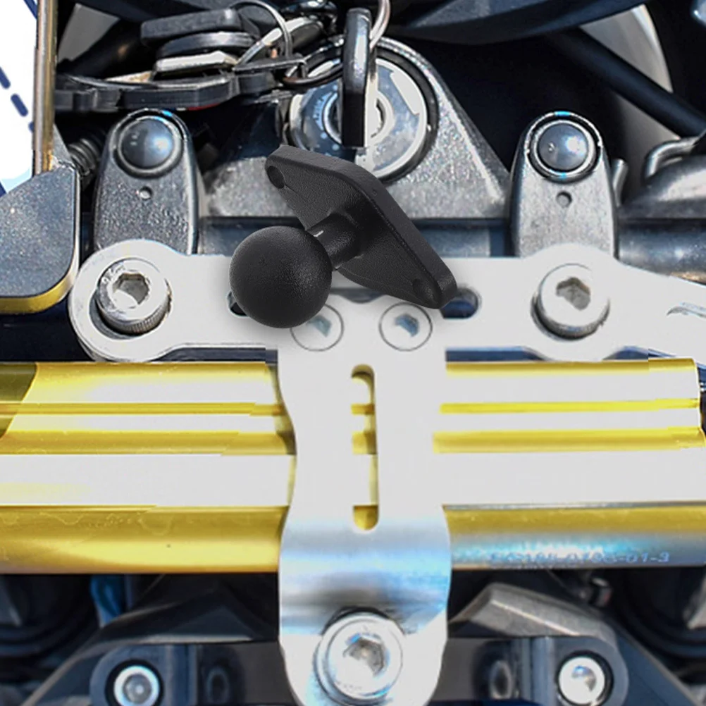 

2Pcs Motorcycle Navigation Holder Phone Mount Ball Base Adjustable Mobile Phone Stand Motorcycle Accessories Scooter Attachments