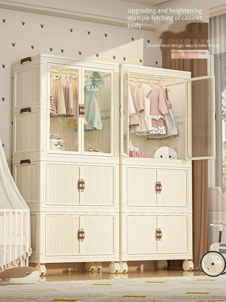 ตู้เก็บของพลาสติกทรงสี่เหลี่ยมพับได้สำหรับของใช้ประจำวันและเสื้อผ้าเด็ก ผลิตด้วยเทคนิคการฉีดขึ้นรูป