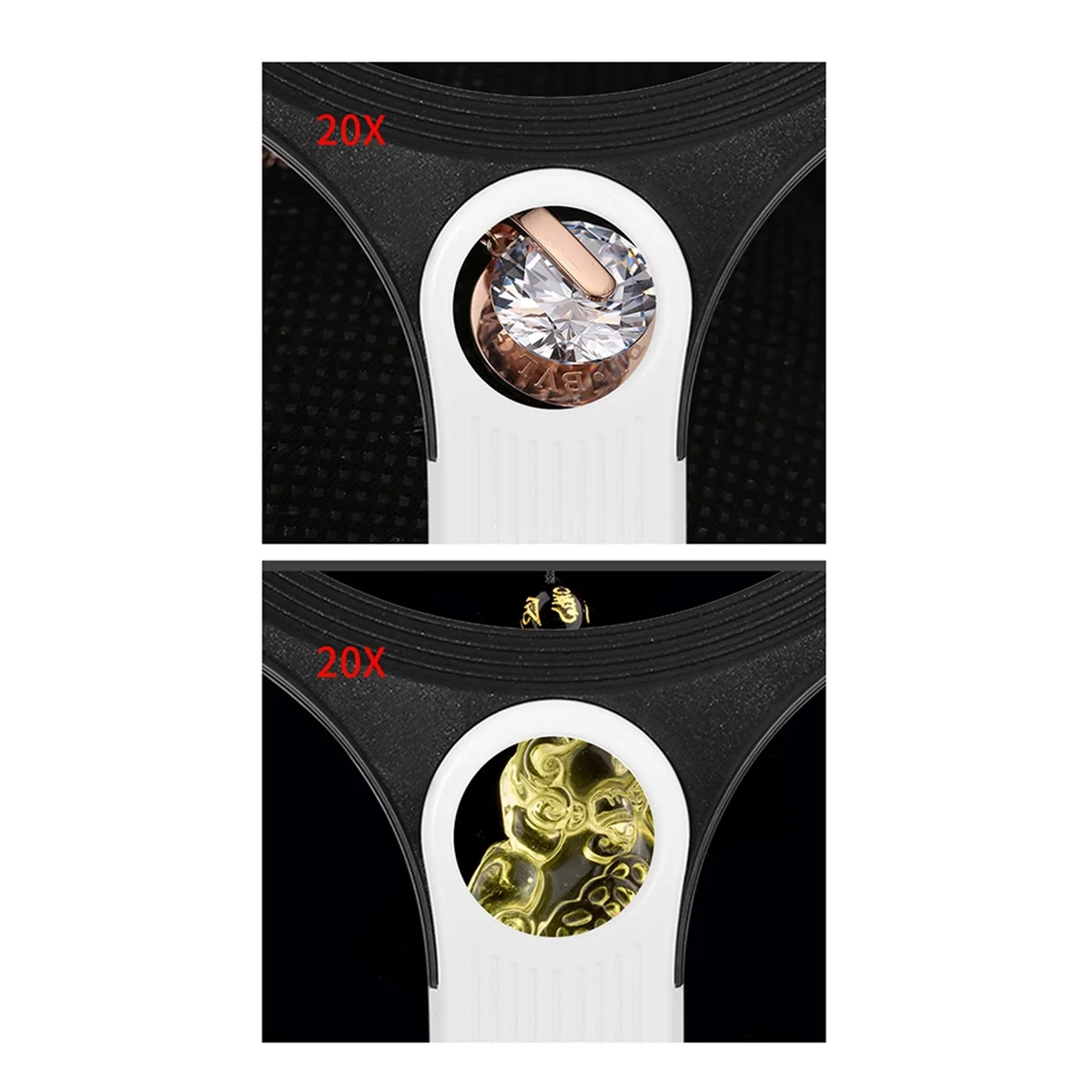 

ABNJ 20X профессиональная ручная лупа перезаряжаемая линза для чтения 34 светодиодная лампа для чтения увеличительное стекло ювелирные изделия