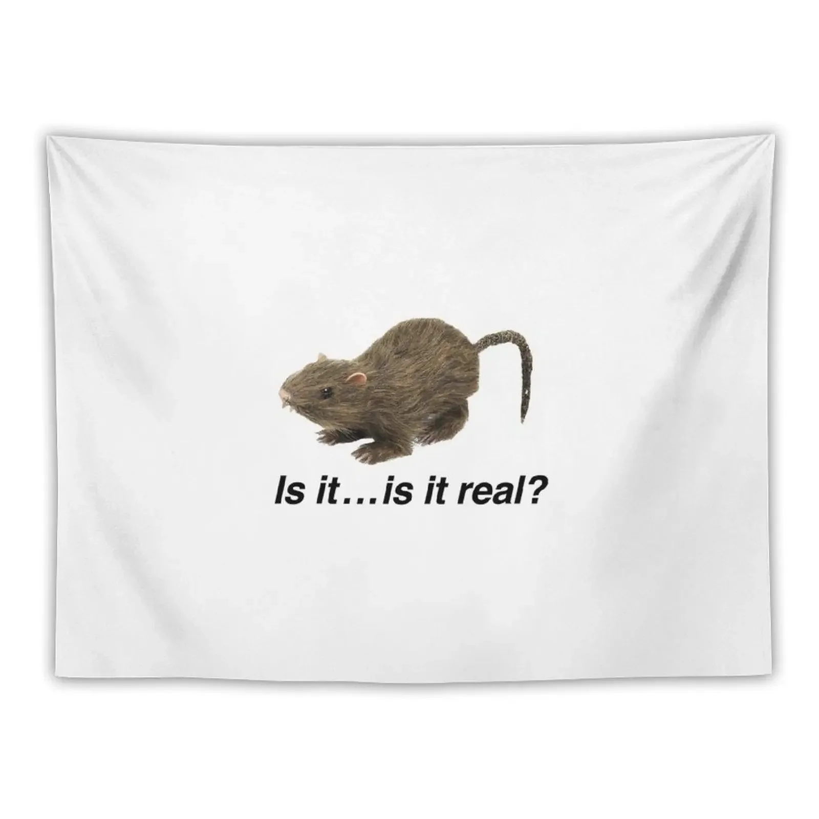 Is it...is it real? Vine Rat Tapestry Funny Bedroom Organization And Decoration Aesthetic Home Decor Tapestry