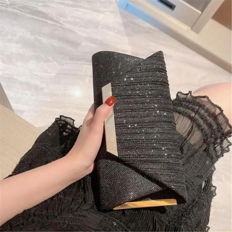 

X90D Women's Wedding Handbag Nice Evening Bag Small Clutch Purse Glitter Shoulder Bag