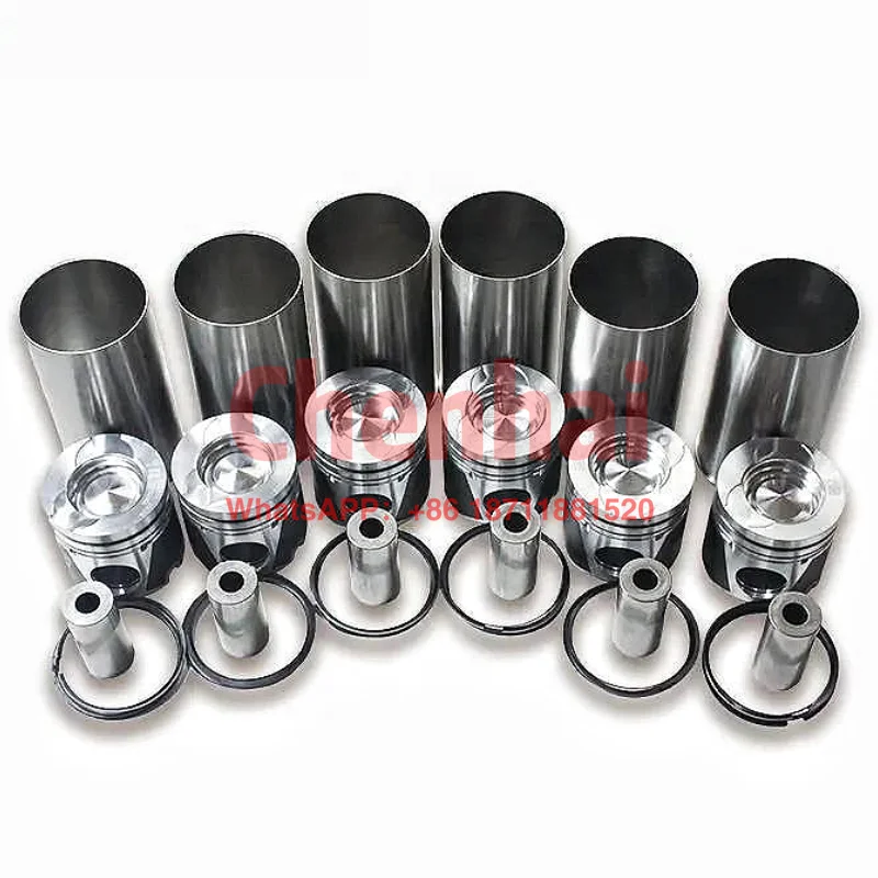 WD615.50/62 Engine Repair Kit Sinotruk Howo Str Parts Cylinder Liner Piston And Piston Rings Engine Kit  612600030010