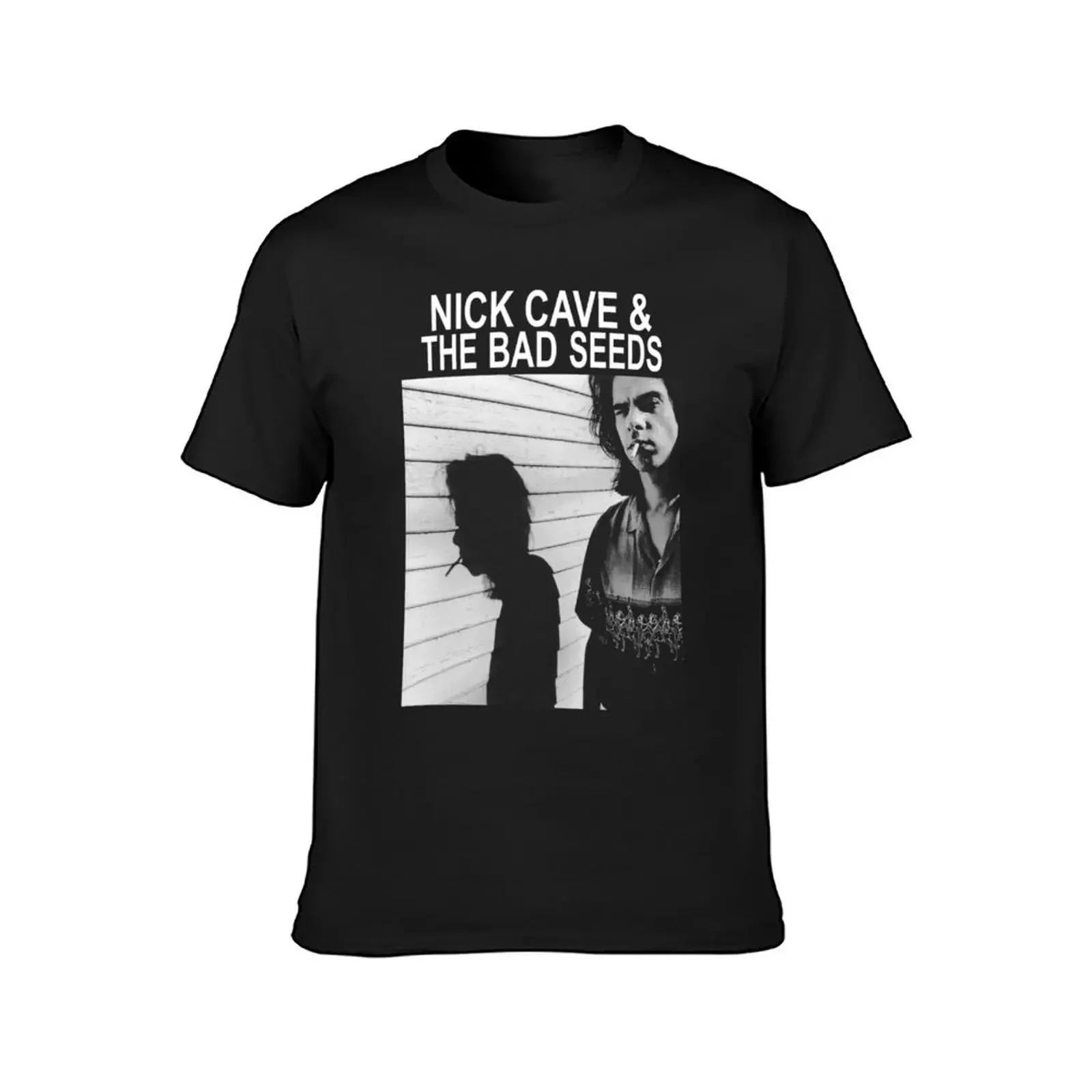 black nick cave T-Shirt vintage anime shirt Blouse anime stuff customizeds vintage t shirt men