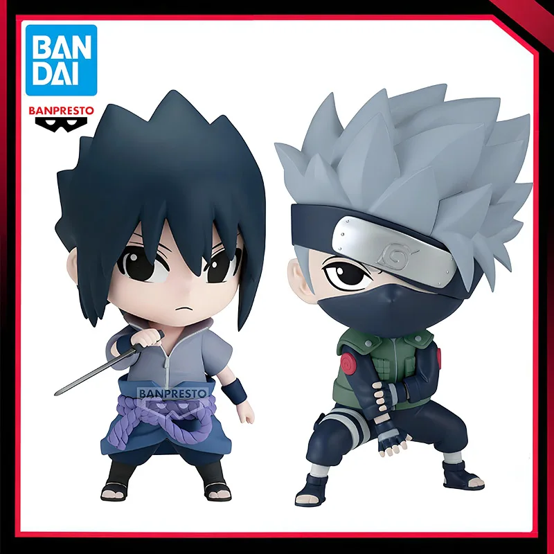

In Stock Original Banpresto Repoprize Naruto Hatake Kakashi Uchiha Sasuke 10Cm Action Figure Model Collectible Toy Anime Gift