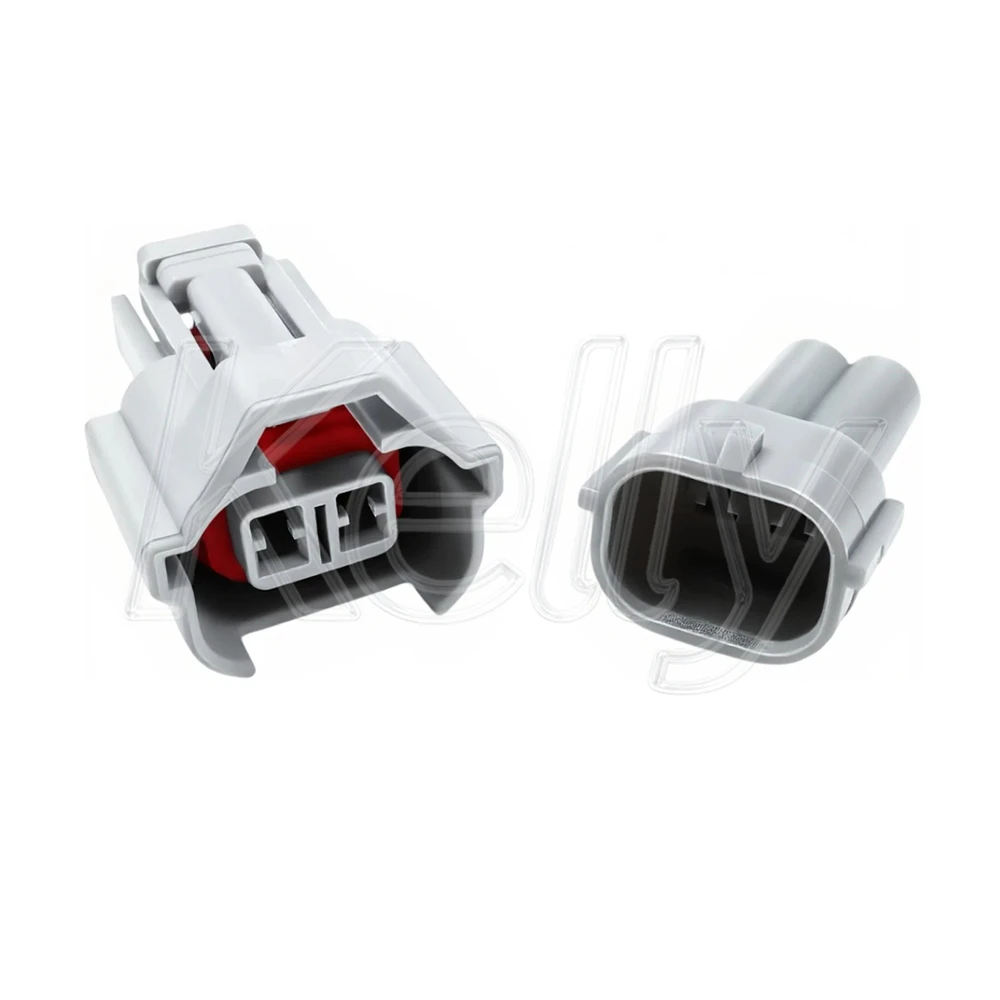 2P Auto Nozzle Sealed Socket With Wires Car Male Female Wiring Cable Connector For Nissan 6189-0039 6189-0074 6189-0035