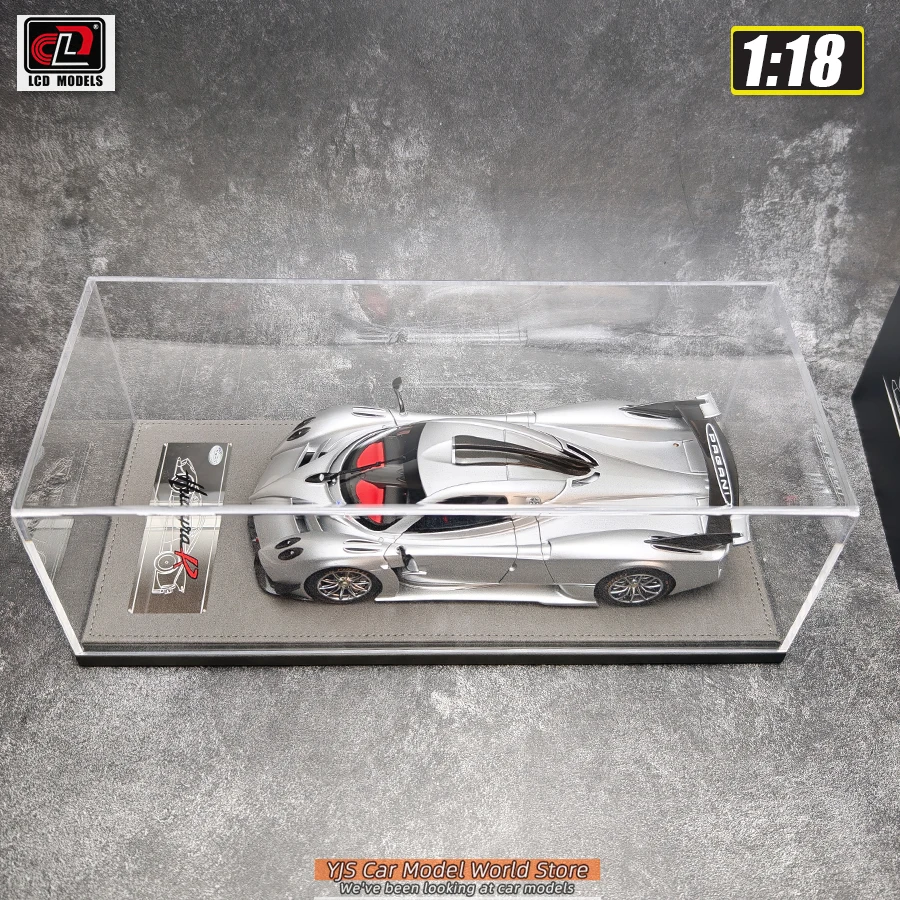 LCD Model 1/18 scale collection Pagani Huayra R Pearl white