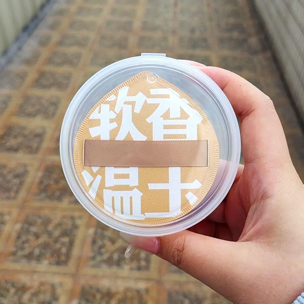 نفث مكياج ناعم سميك للغاية ، مخمل قطني كبير ، إسفنجة رطبة سائلة ، استعمال مستحضرات تجميل ، أدوات نفخة ، أساس جاف ، D5f2 ، 1