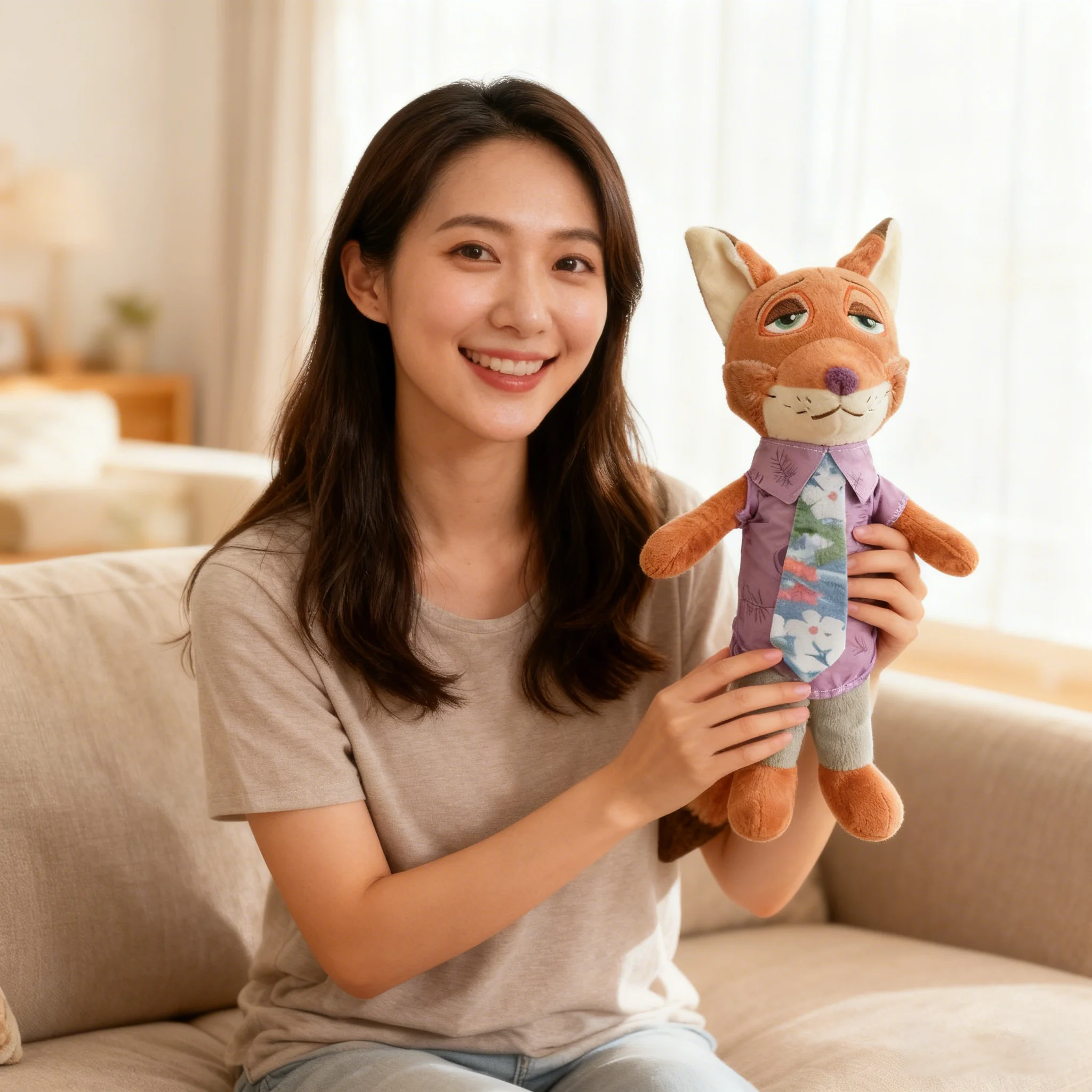 ディズニー ズートピア ジュディとニック ぬいぐるみ ソフトぬいぐるみ 子供、男の子、女の子へのクリスマスや新年のギフトに最適