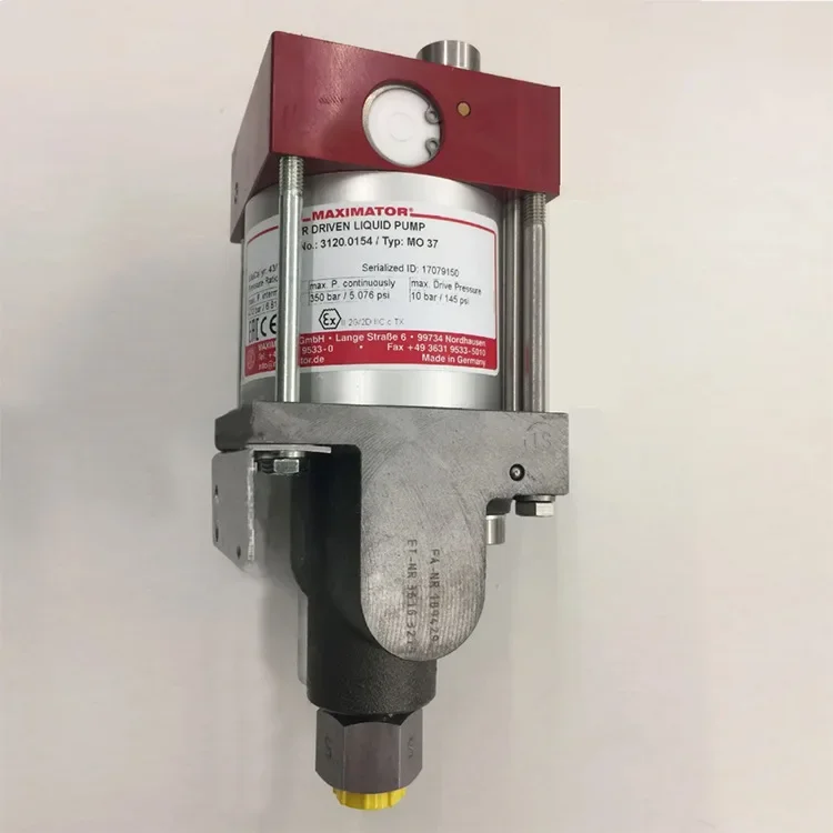 2025 MAXIMATOR, Germany, Pneumatic Hydraulic Pump S Series S60 Agent Price
