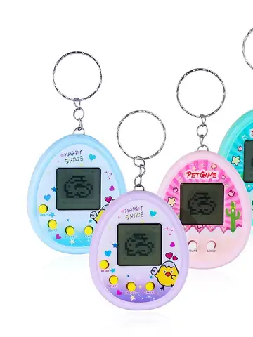 Interactive 3D Virtual Pet Toy - Collector's Edition - Aqua Blue | Perfect Gift for Holidays & Gamers