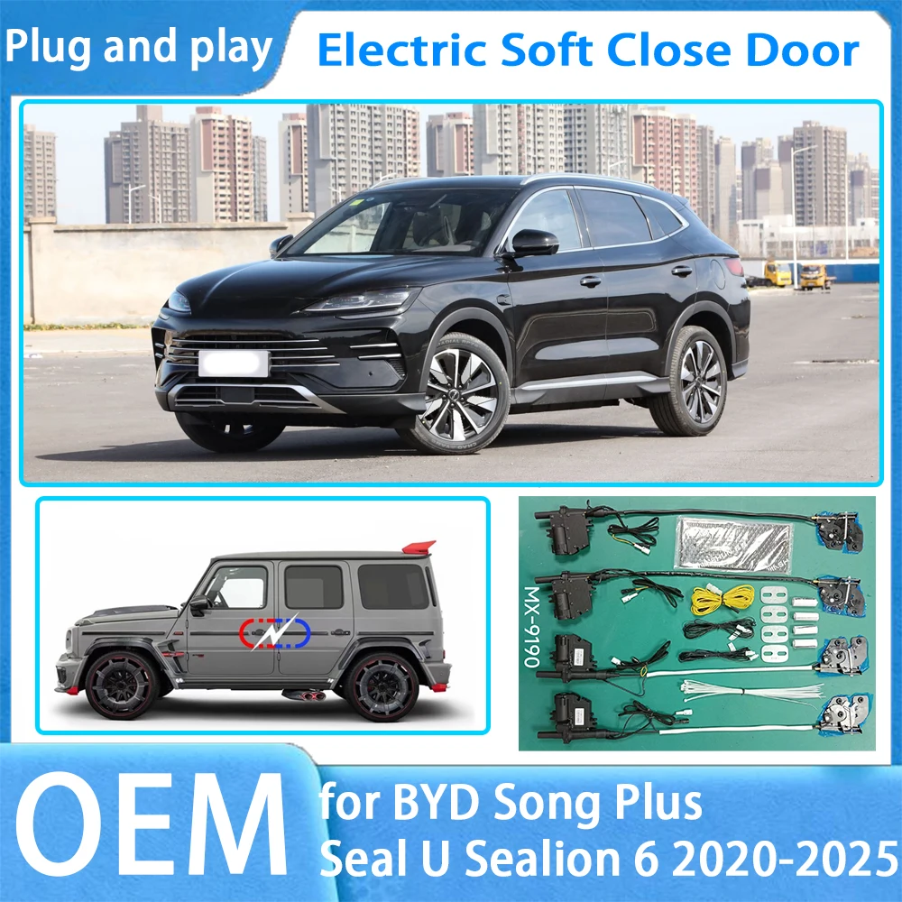 

for BYD Song Plus Seal U Sealion 6 OEM Car Soft Close Door Close System Automatic Electric Auto Pull Power Latch Power Closing