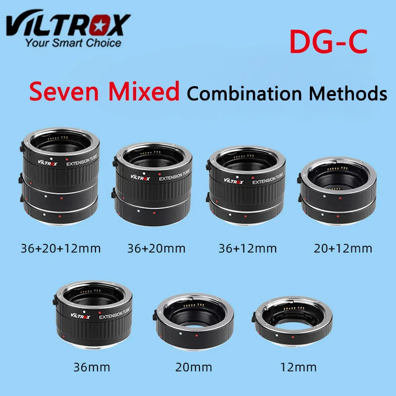 

Viltrox DG-C Auto FocusSeven Комбинированные методы Адаптер объектива для Canon EOS 2000D 1500D 850D 77D 60D Mark IV 7D 80D 1DS 6D