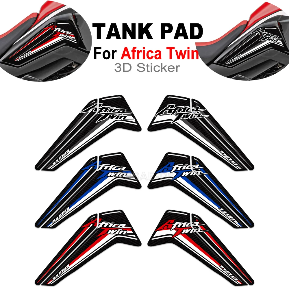 

Motorcycle For Honda Africa Twin CRF1100 CRF 1100 L Adventure Stickers Protector Tank Pad Side Fuel Oil Kit Knee Decal