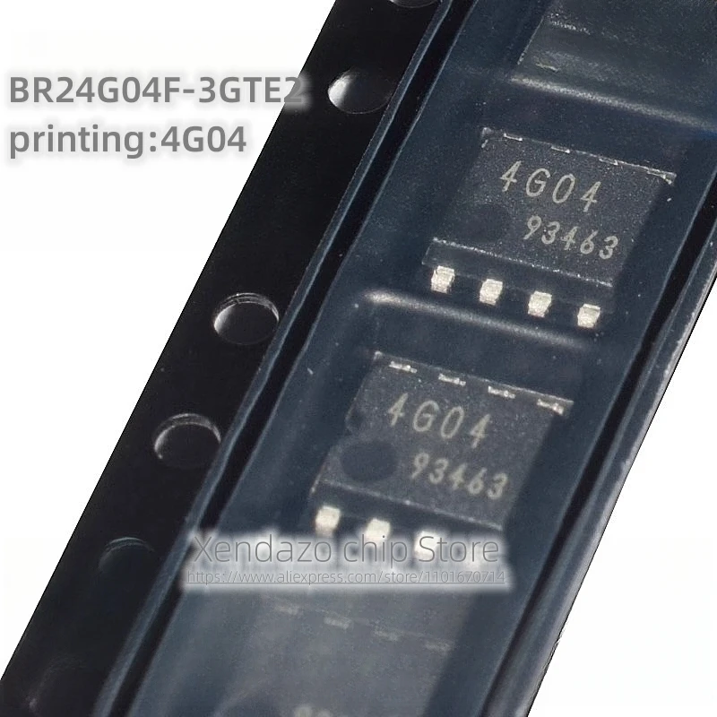 5pcs/lot BR24G04F-3GTE2 BR24G04F Silk screen printing 4G04 SOP-8 package Original genuine Memory chip