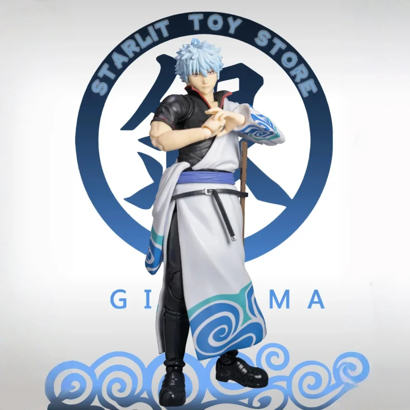 

In Stock Original Bandai S.H.Figuarts Sakata Gintoki Gintama Yaksha Anime Figure Replaceable Parts Collectible Model Toy Gift