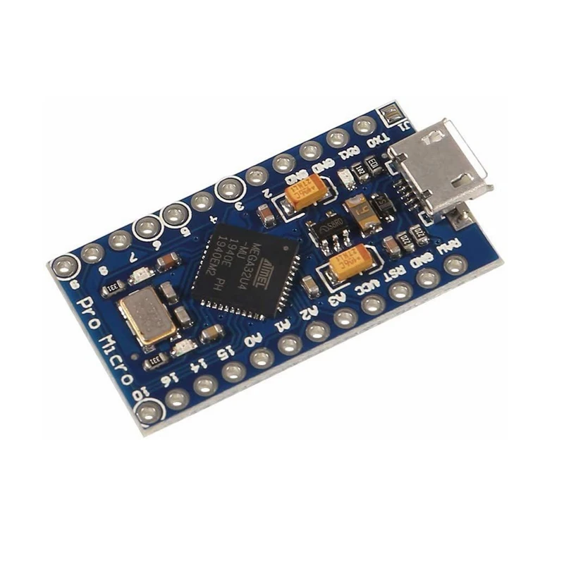 1PC Pro Micro Atmega32U4 5V 16MHz Bootloadered IDE Micro USB Pro Micro Development Board Microcontroller