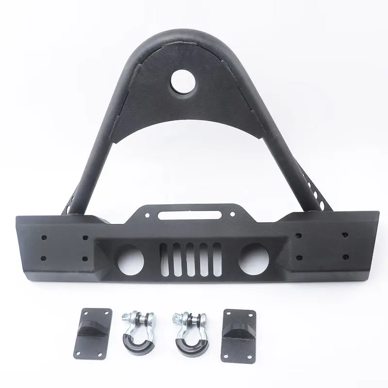 Easy Installation Aluminum Front Bumper Guard Cover for Jeep Wrangler Jeep Jk Brawler Lite Car Accessories Gladiator Bull Bar
