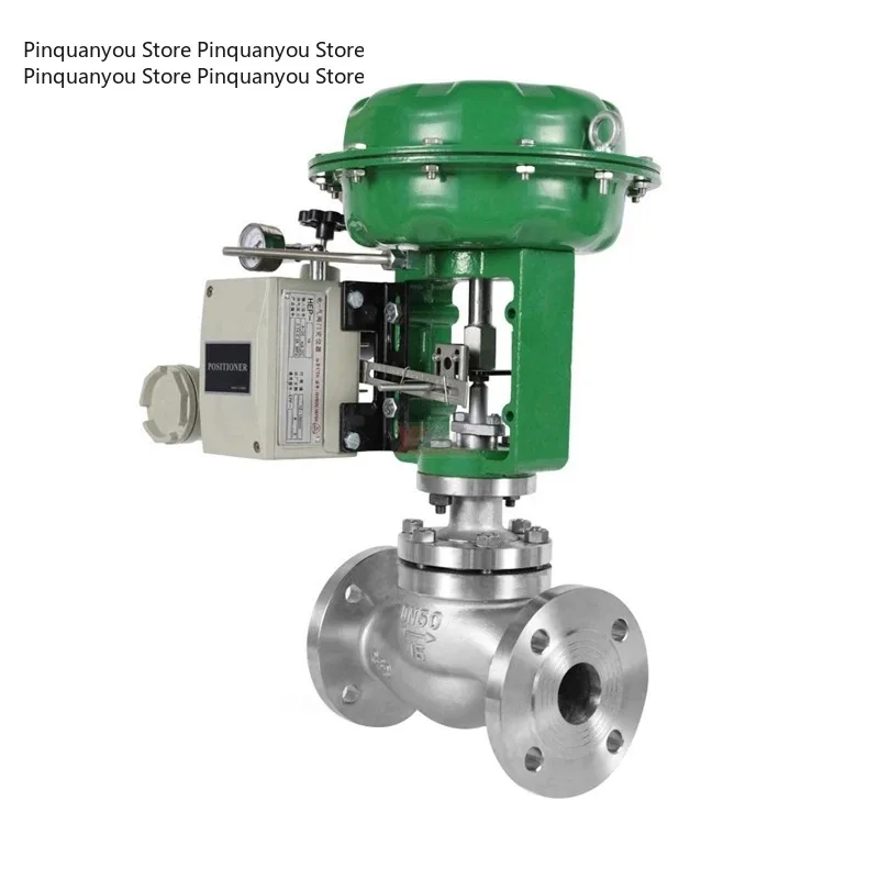150LB Pneumatic Globe Control Valve, 1.6MPa Pressure Flow Regulating Valve SS304/SS316 & WCB Material Options