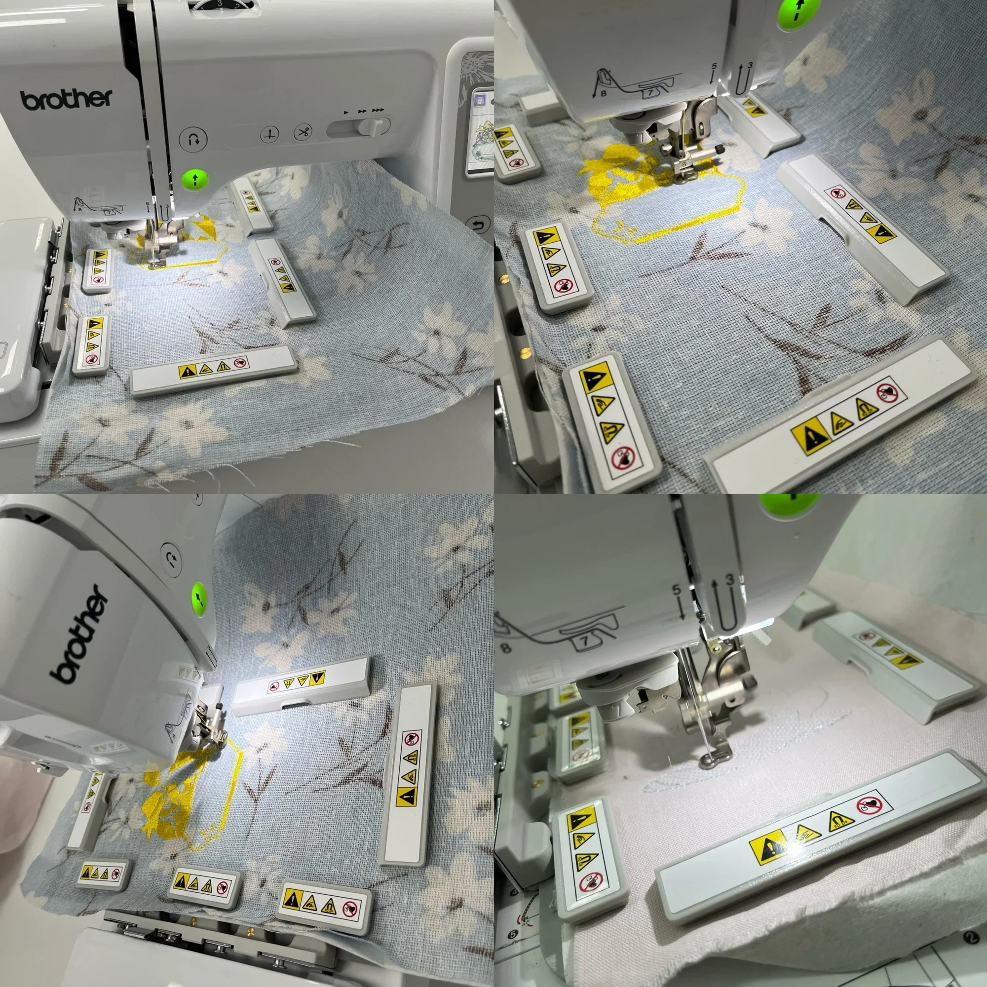 

Магнитное пяльцо для вышивания Monster, оснастка для PFAFF Ambition 640, Creative Icon Sensation и т. д. Husqvarna Viking Designer