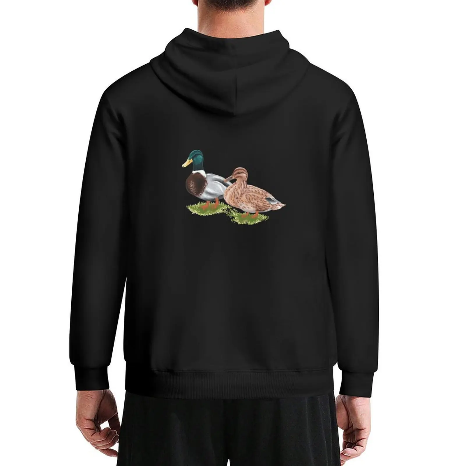 

Mallard Ducks Hoodie men's sweat-shirt men's coat anime clothes clothes for men new hooded tee