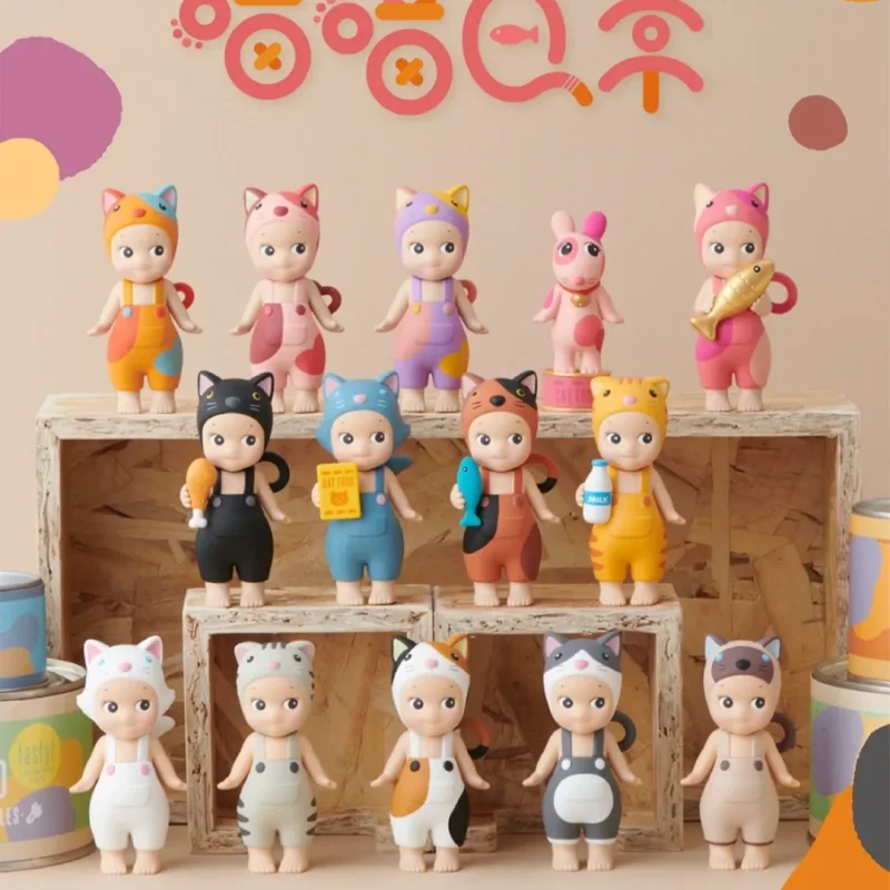 

Hot Sale Genuine Sonny Angel Blind Box Cat Life Series Mini Cat Action Figures Toys Ornaments Dolls Fans Children Birthday Gifts