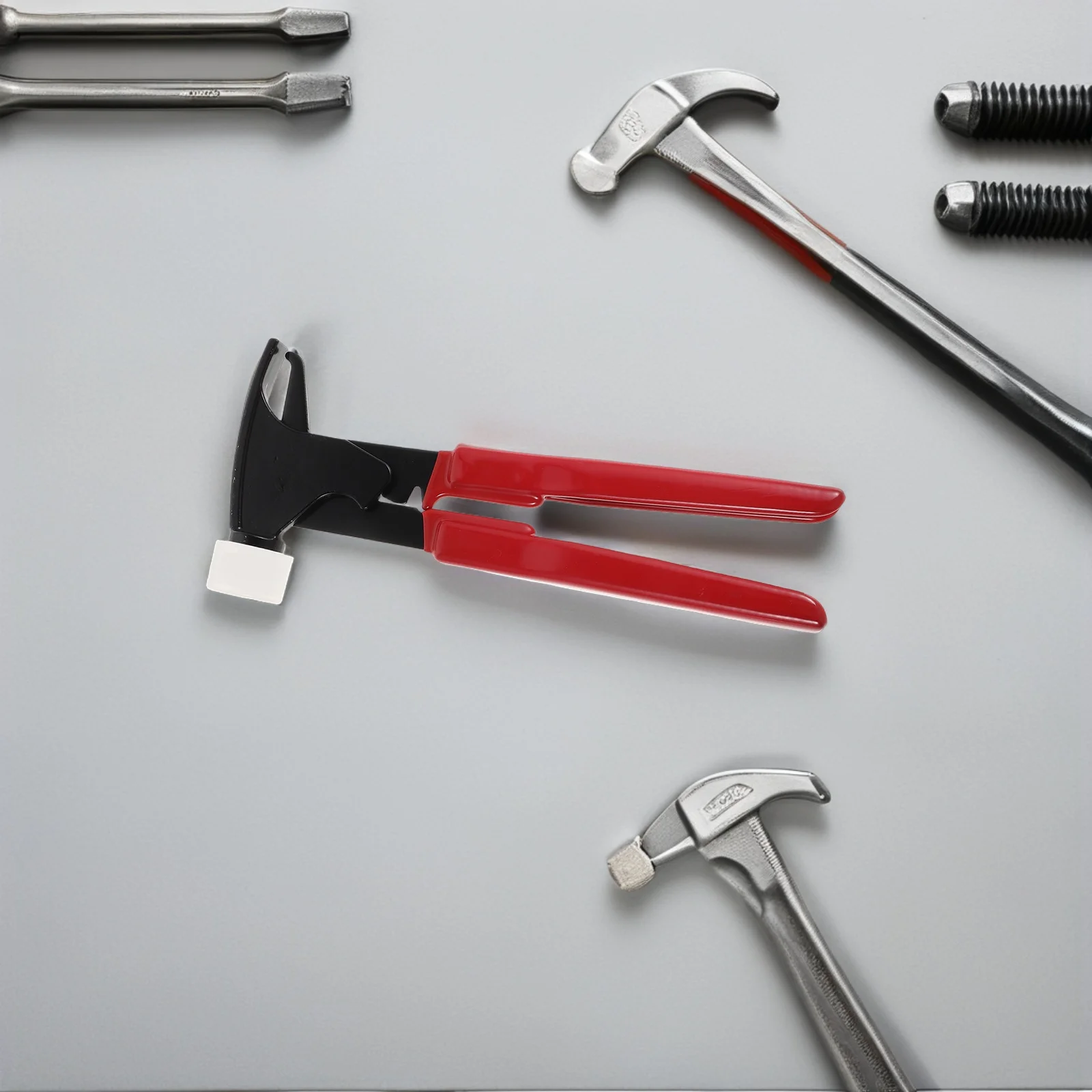 

Wheel Balancing Weight Plier Heavy Duty Alloy Steel Tire Repair Tool Kit for Precise Wheel Weight Hammer Balance Repair