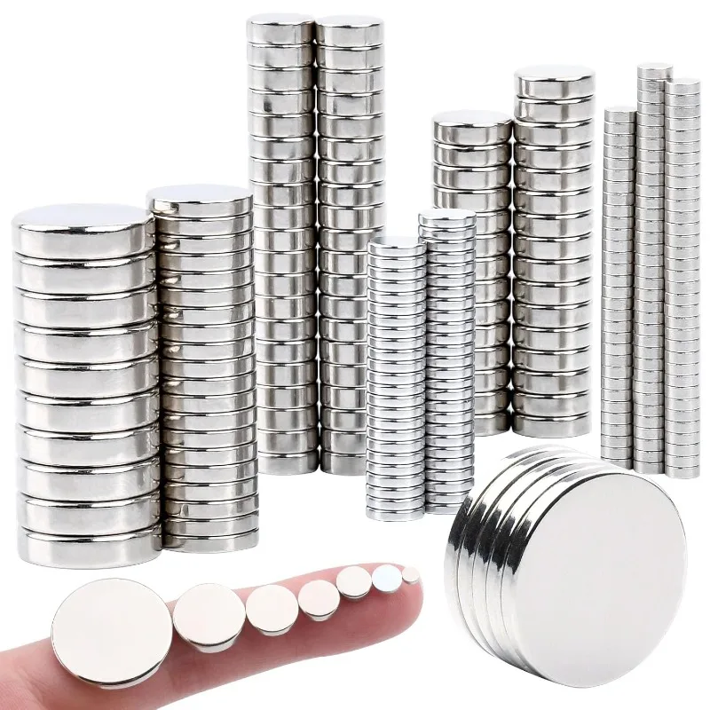 

255PCS Small Strong Magnets, Neodymium Disc Magnets Heavy Duty,7 Different Sizes, Round Small Magnets Refrigerator Magnet