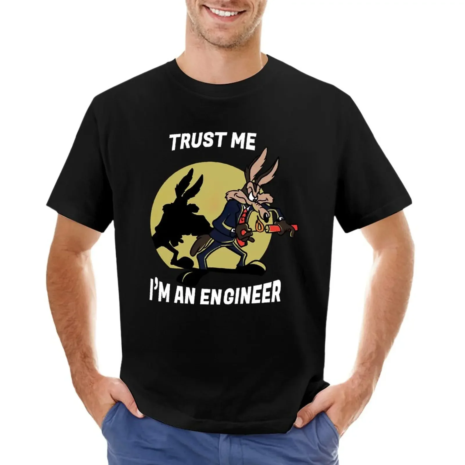 Trust me I'm an Engineer T-Shirt boys t shirts Short t-shirt sports fan t-shirts oversized t shirts Men's clothing