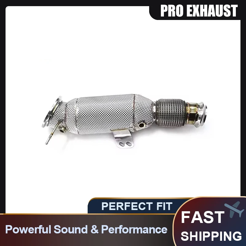 

PRO BMW M240i/M340i/M440i/540i/740i/840i B58 Exhaust Header Manifold With Heat Shield for Downpipe