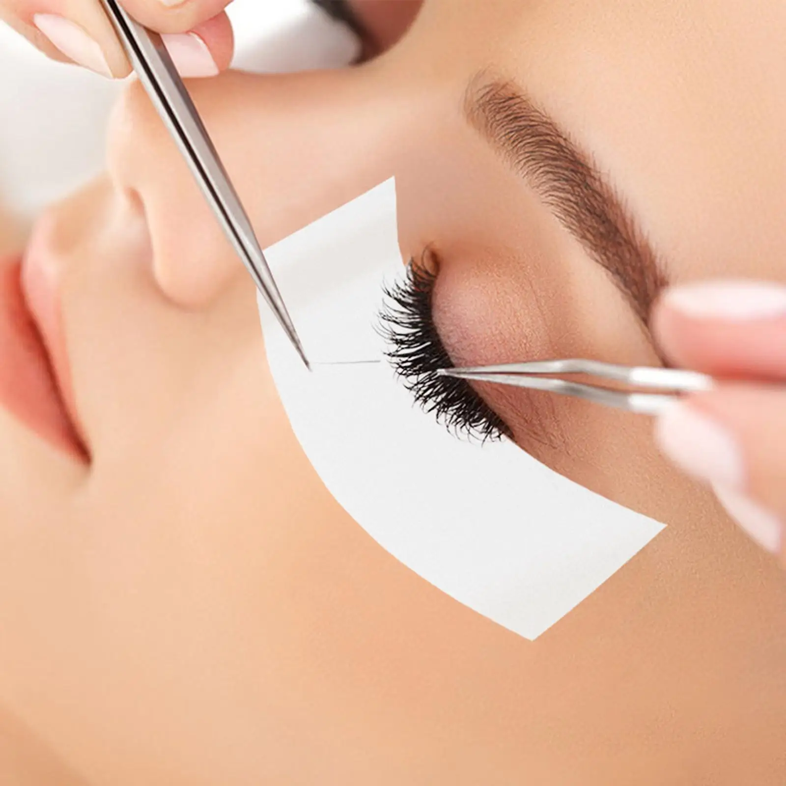 3x 110x Eye Pads for Eyelash Extensions Pre Cut under Eye Pads for Home Use