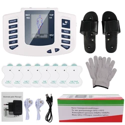 EMS Tens Massage Unit Russian Electrical Muscle Therapy Stimulator Physiotherapy Pulse Acupuncture Full Body Massager