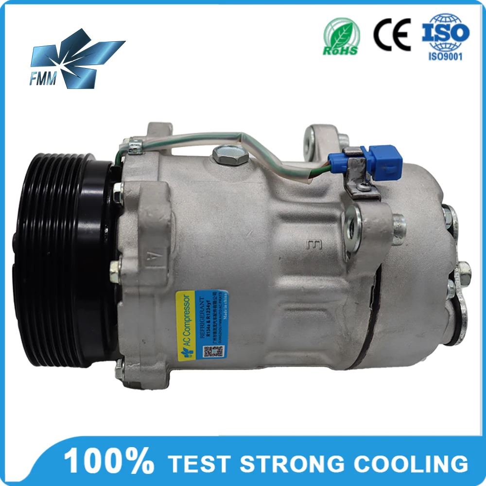 

Automotive AC Compressor for Volkswagen Eurovan Transporter T4 2.8L - Replacement Part for 7D0820805 7D0820805A | High Quality