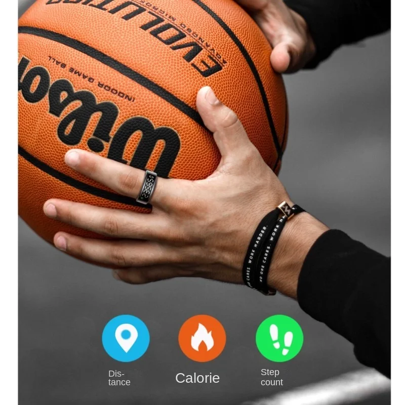 Heart Rate Blood Oxygen Sleep Exercise Heart Rate Monitoring Brightness Adjustment Family And Friends Care Smart Ring New 2026
