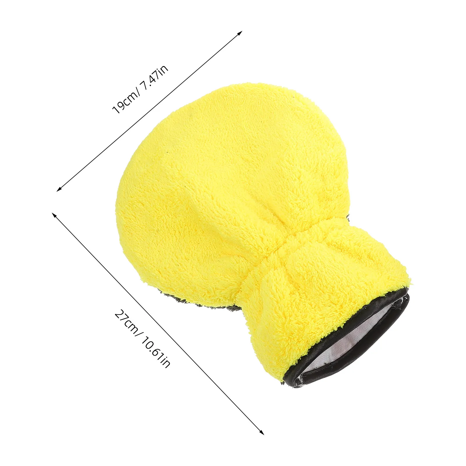2Pcs Pet Bath Gloves Reusable For Garage Car Wash Pet Washing Multi Functional Soft Absorbent Ergonomic