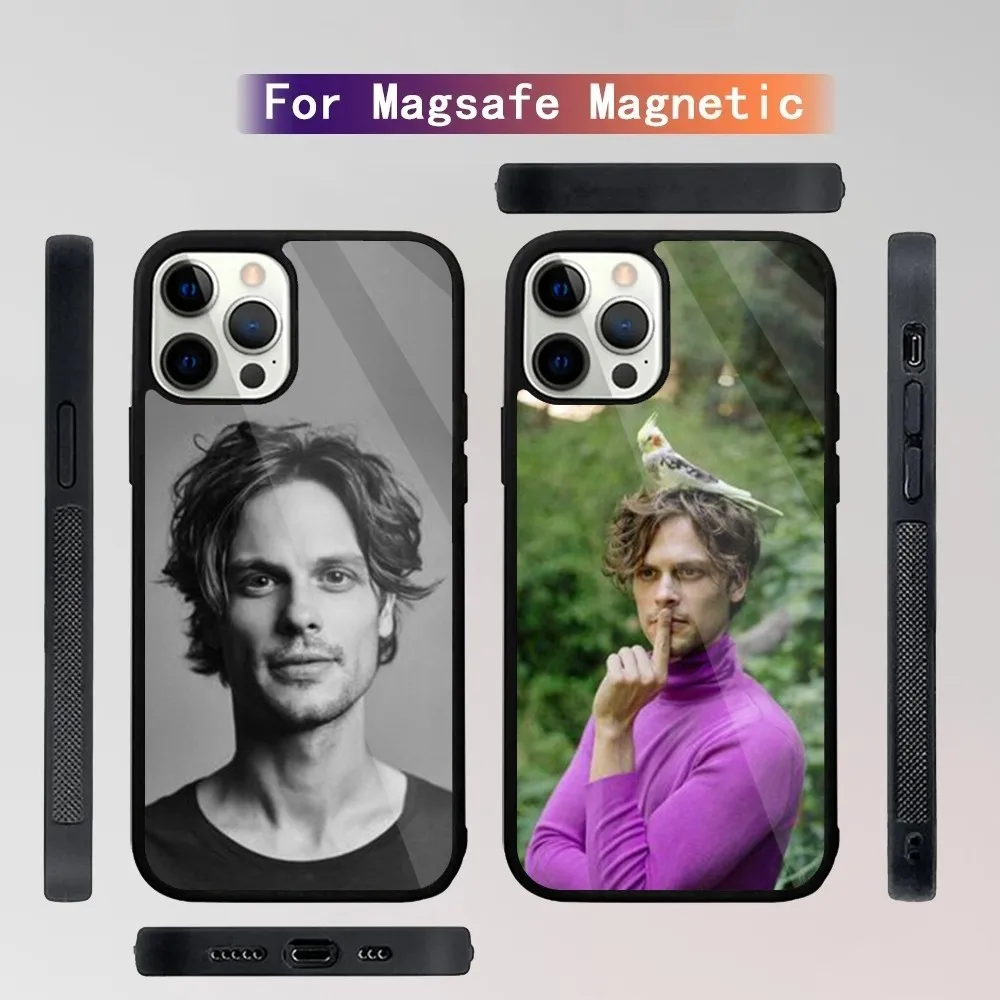 Matthew Gray Gubler Actor   Phone Case For iPhone 15,14,13,12,11,Plus,Pro,Max Mini Magsafe Magnetic Wireless Charging