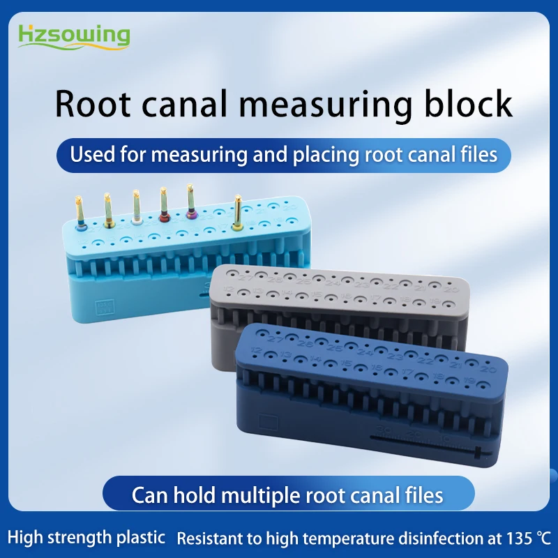 

Стоматологический измерительный блок корневого канала, стерилизованный пластиковый автоклавируемый Эндодонтический стенд, стоматологический инструмент