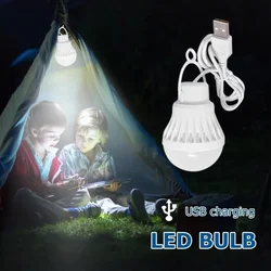 Portable Lantern Camping Lights USB Bulb 5W Power Outdoor Camping Multi Tool 5V LED for Tent Camping Hiking USB Lamp Bulb