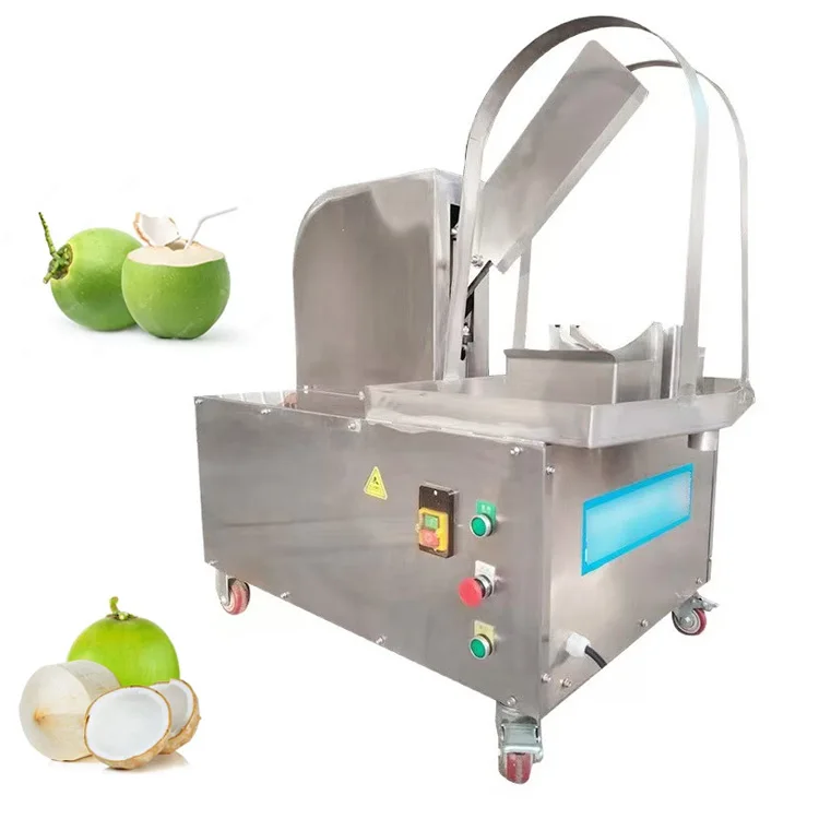 Easy To Cooperate Coconut Water Extracting Machine/hot Sale Green Coconut Cutting Machine For Sale