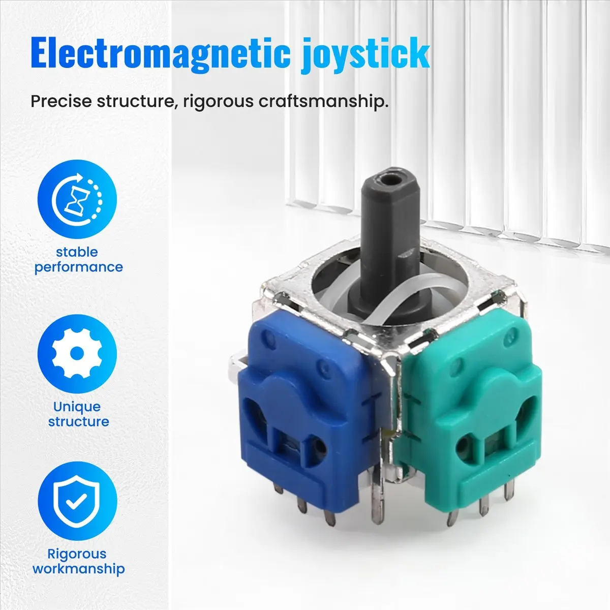 DT81 10 PCS Hall Electromagnetic Joystick for Xboxone Hall Joystick Potentiometer 3D Hall Electromagnetic Joystick