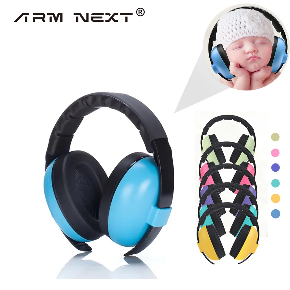 Baby Noise Reduction Headphones Kids Ear Muffs Loud Cancelling Hearing Safety for Children up to 0-3 Years Old