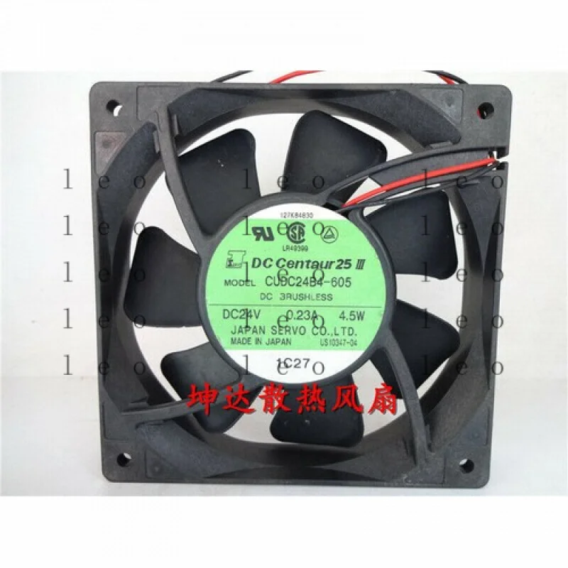 

GG 1pcs for Servo CUDC24B4-605 12 cm 12025 24V 0.23A inverter fan #E10