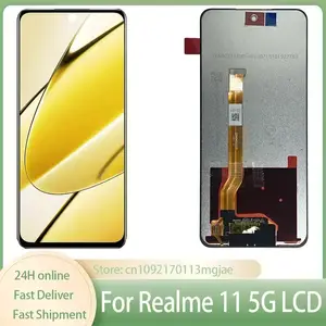 Bilashmart 6.72'' IPS Realme 11 5G LCD Screen With Touch Panel Realme11 5G RMX3780 LCD Digitizer Assembly Replacement Display