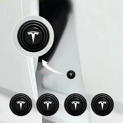 Car Door Anti-Collision Silicone Pads Shock Absorber Gasket Suitable For Tesla Model 3 Model X STM3 TMX TMS 2016-2020 Decals