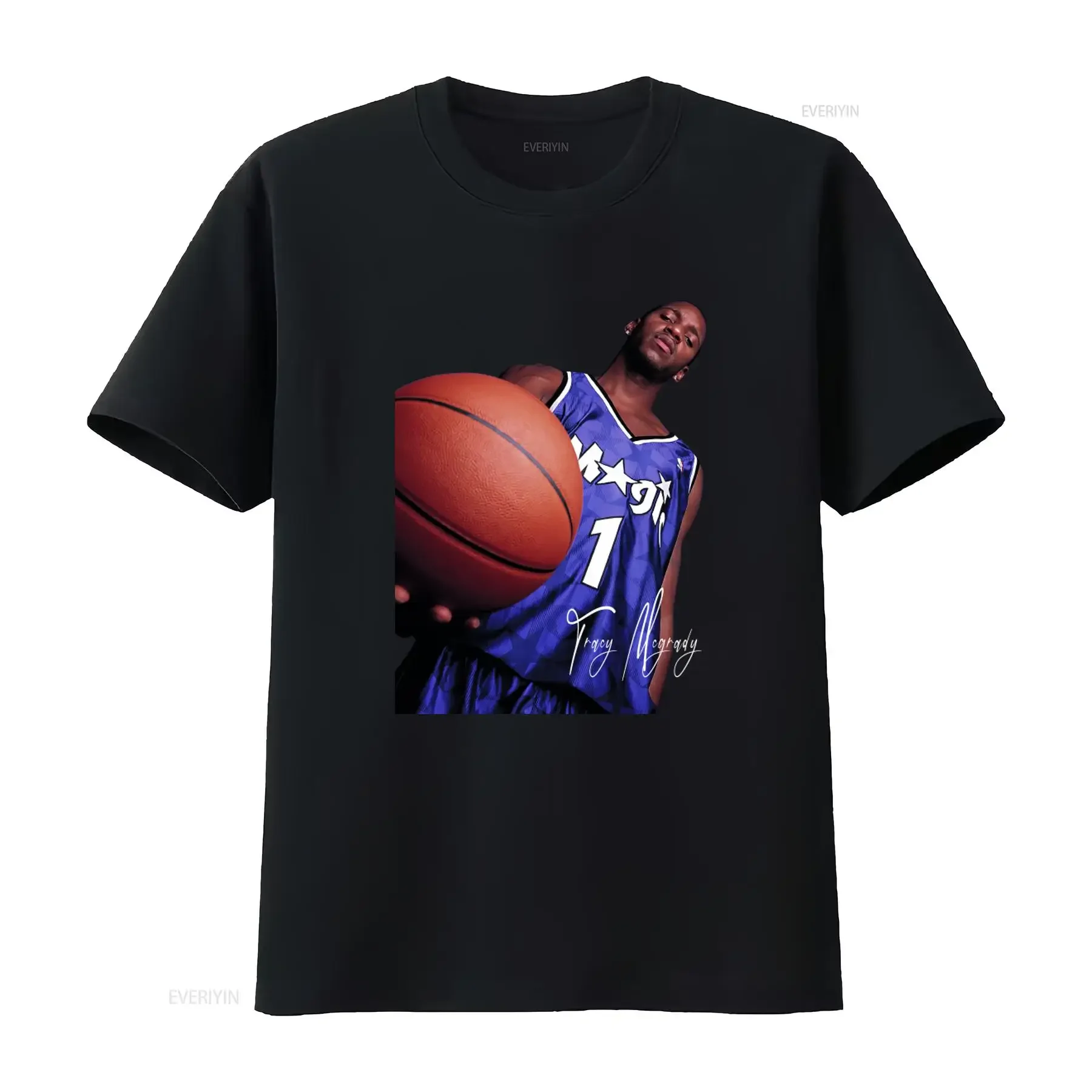 Tracy Mcgrady Vintage 90s Basketball T Shirt For Men And Women Streetwear vintage Washed designer clothes graphic Casual