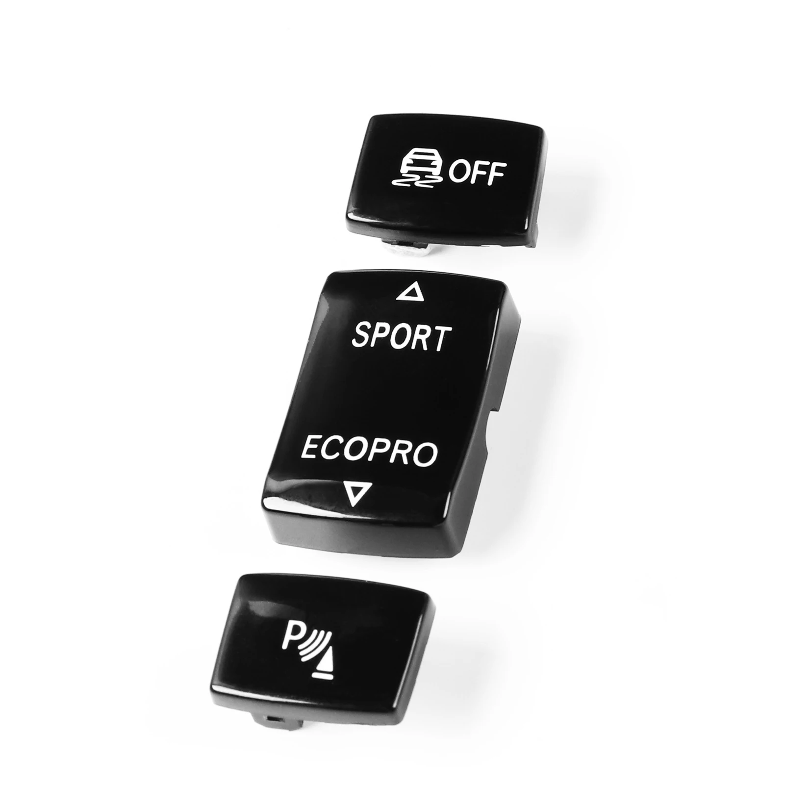 Car Console ESP Antislip Switch Sport Buttons Radar Sensor Key Cover For BMW 1 2 3 4 Series F20 F21 F30 F34 F32 F36 2012-2019 view 3